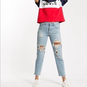 Levi’s wedgie high rise jean - collateral damage